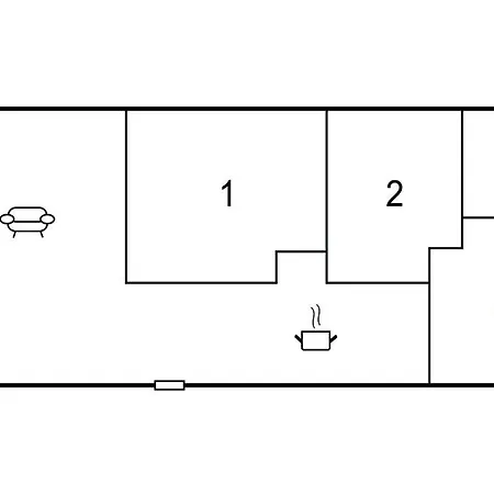 Vakantiehuis 2 Bedroom Front In V Esbjerg